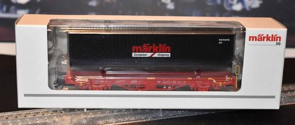 Marklin 47583 Containerwagen Lgs 580 - DB AG - H0 Schaal